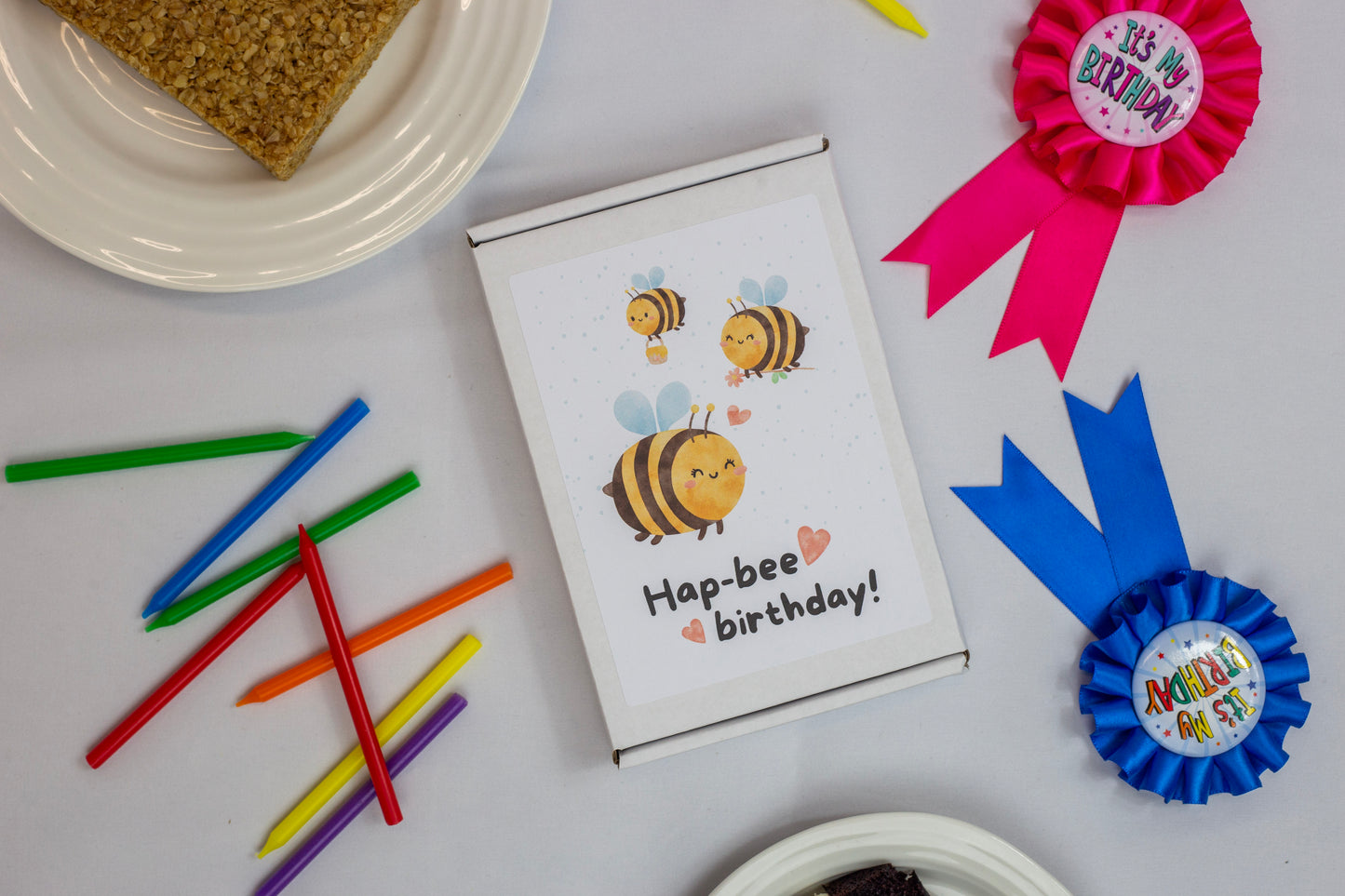 Hap-Bee Birthday - Cake Card